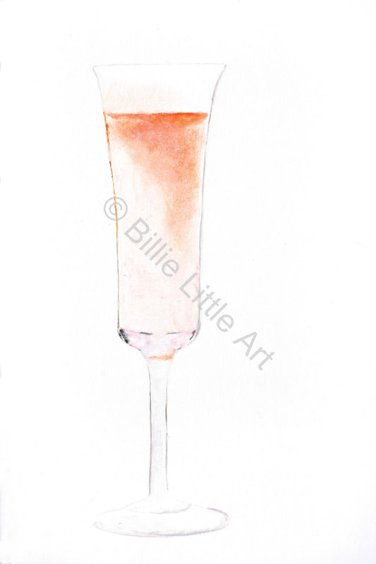 Champagne Painting